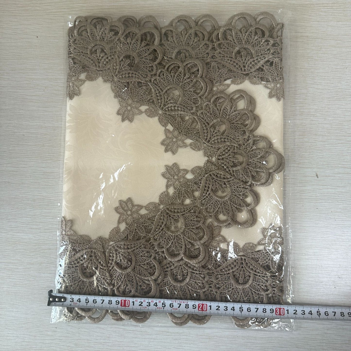 北欧风蕾丝桌旗布艺家用装饰防尘布电视柜鞋柜长条茶几餐桌布工厂