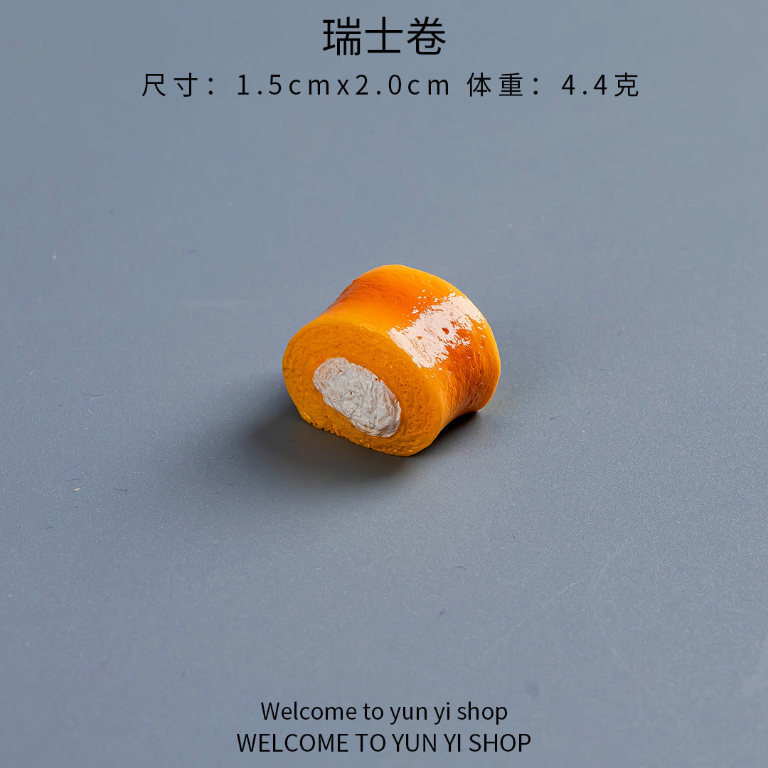 仿真日式美食面包食玩微景观创意娃娃屋装饰品配件微缩迷你小摆件