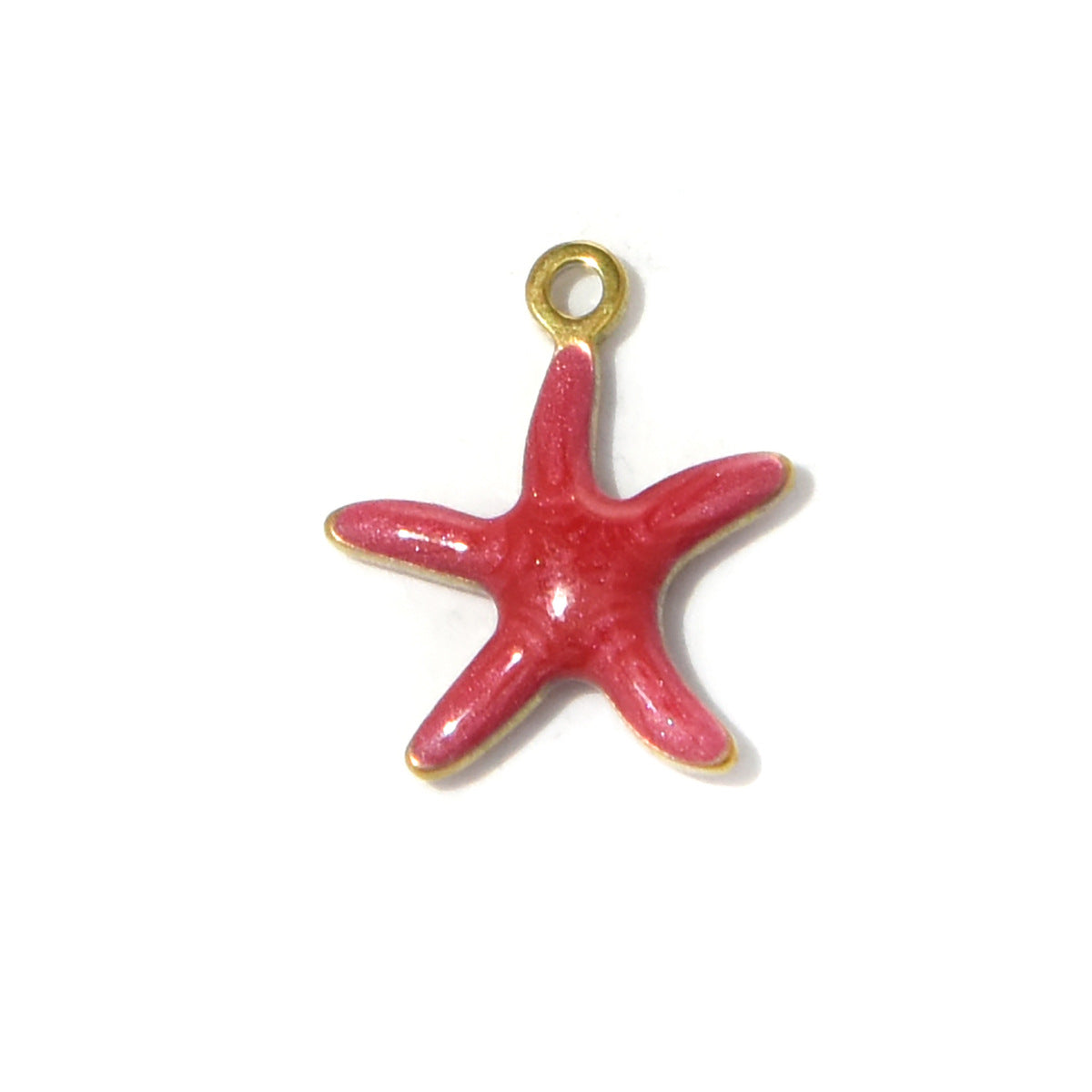 Elvane - Color-Accented Starfish Pendant Only