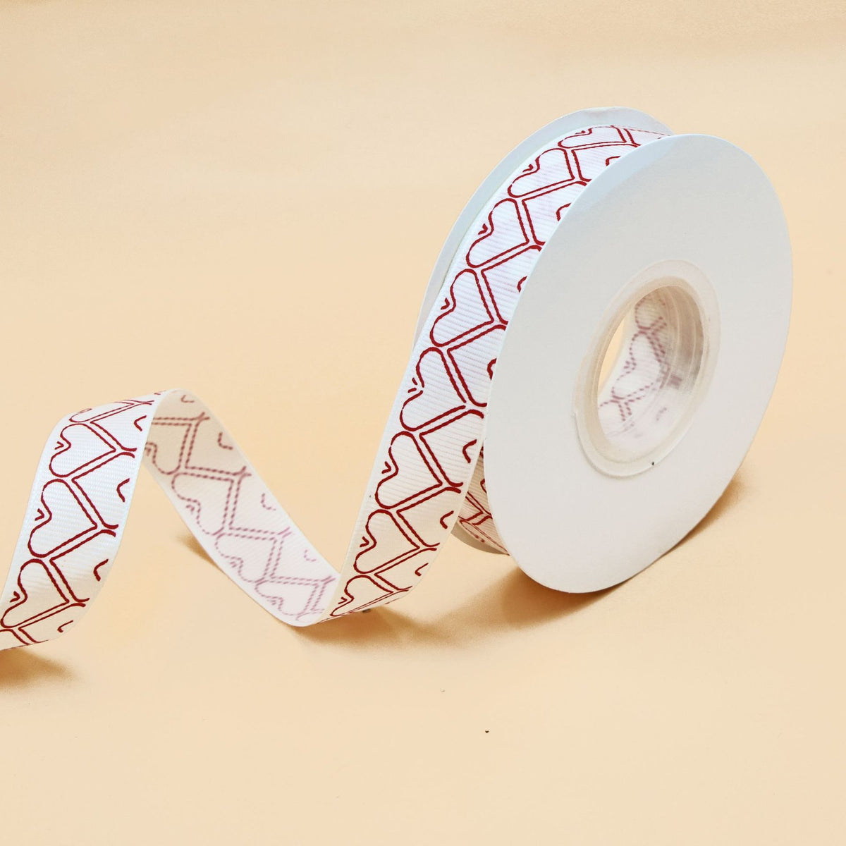 Rivora - Heart Print Gift Ribbon
