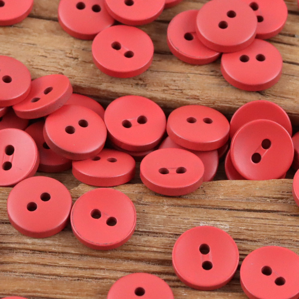 Bunli - DIY 10 Pack Bowl Shape Two Hole Button