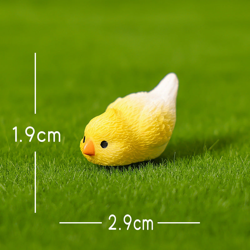 Objella - Playful Cockatiel Pose Miniature Ornament