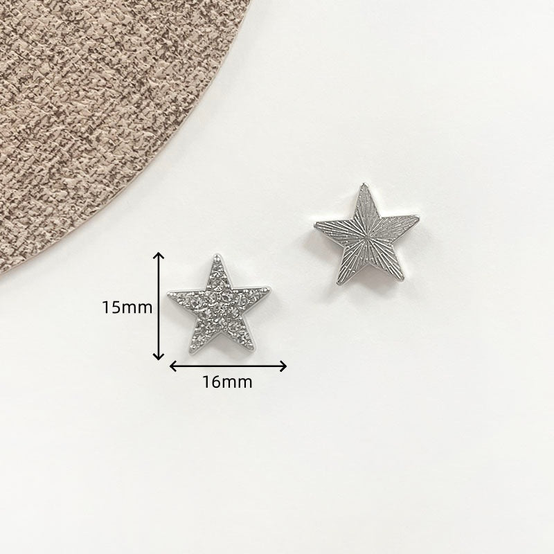 Chivy - Faceted Two-Shape Star Embellishment Accessory