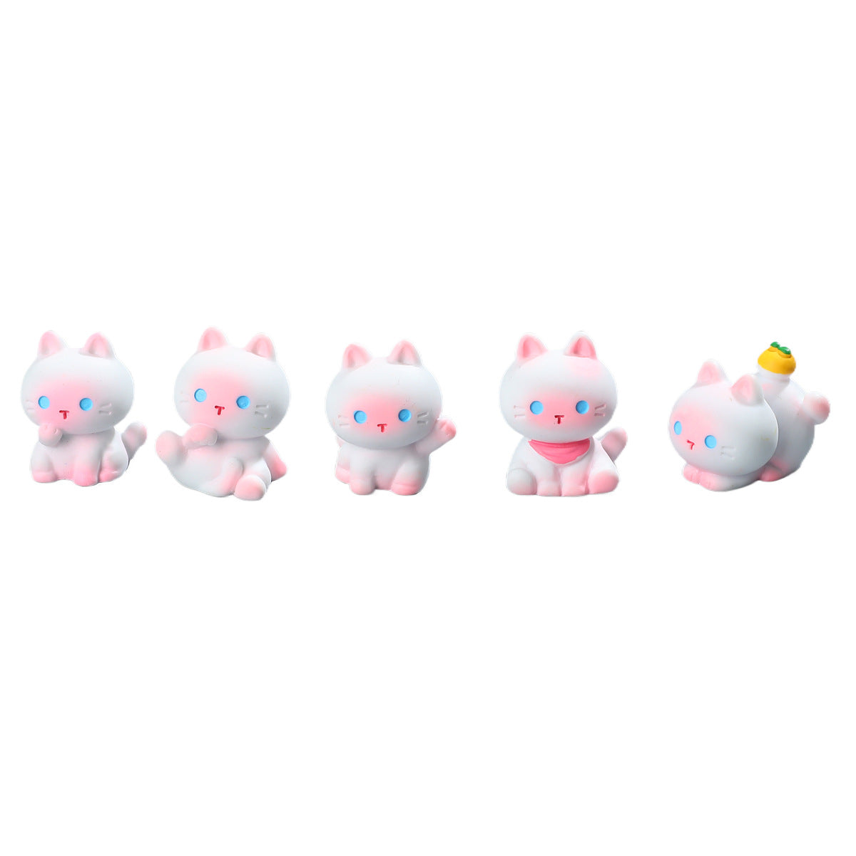 Objella - Pink Siamese Cat Miniature Ornament
