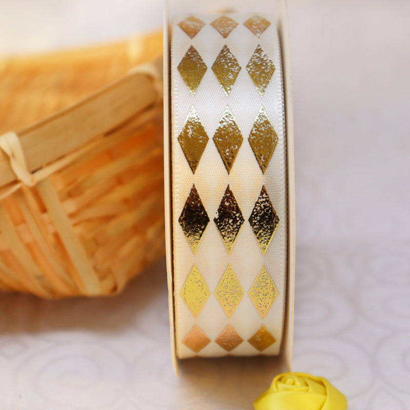 Rivora - Foil Geometric Pattern Ribbon