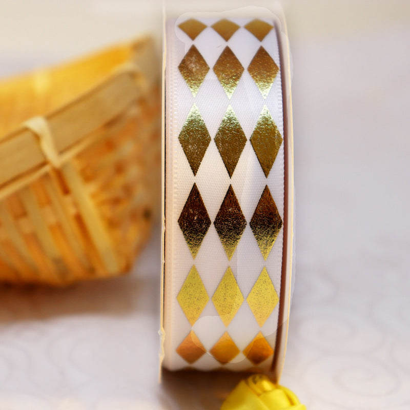 Rivora - Foil Geometric Pattern Ribbon