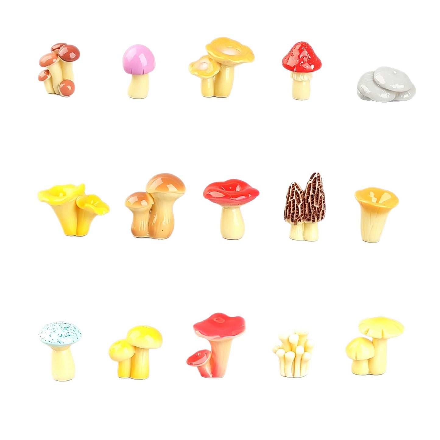 苔藓微景观仿真小蘑菇 创意 DIY 盆景装饰摆件 园艺造景配件