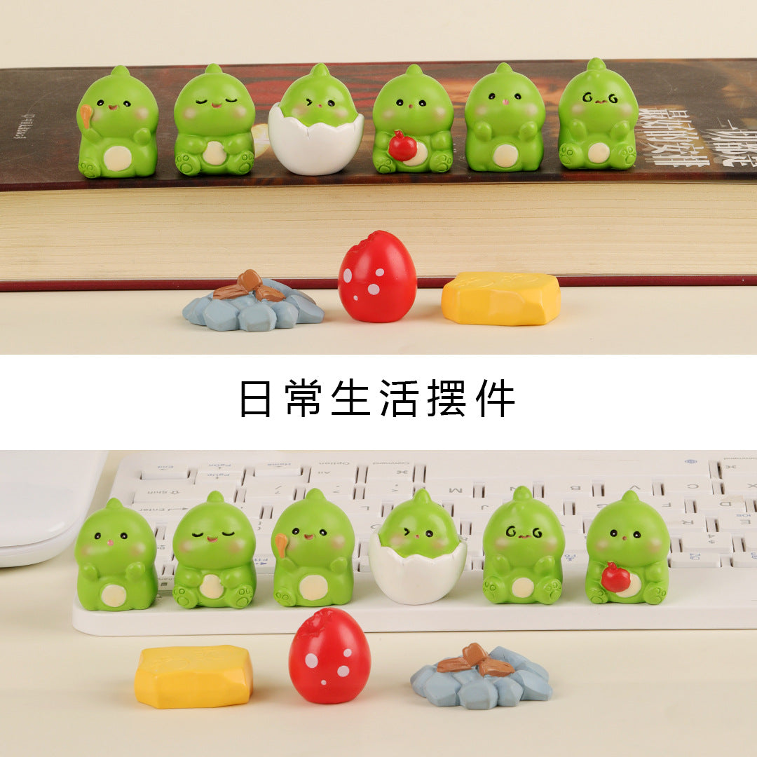 苔藓微景观创意可爱小恐龙公仔盲盒 园艺DIY装饰品配件桌面小摆件
