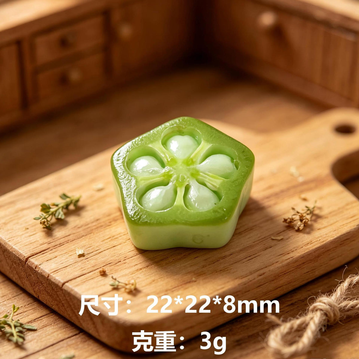 迷你仿真蔬菜切片荷包蛋树脂配件手工DIY冰箱贴发夹饰品贴片蔬菜