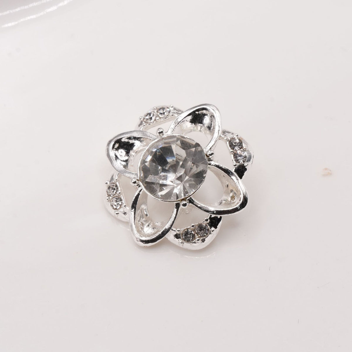 高级轻奢八芒星镶钻金属组合纽扣外套大衣配饰服装辅料装饰扣子