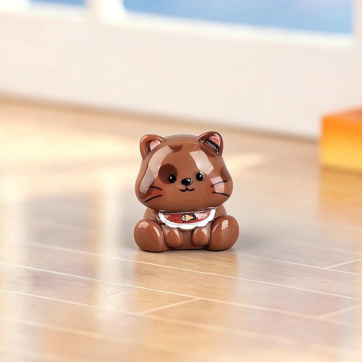 卡通小猫猫咪萌粒桌面车载装饰立体树脂小摆件工艺品钥匙扣挂件