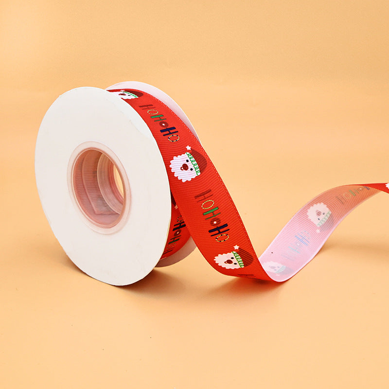 Rivora - Christmas Character Print Ribbon