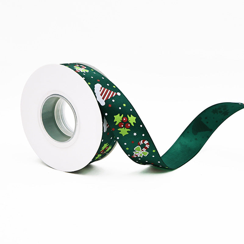 Rivora - Dark Green Christmas Ribbon
