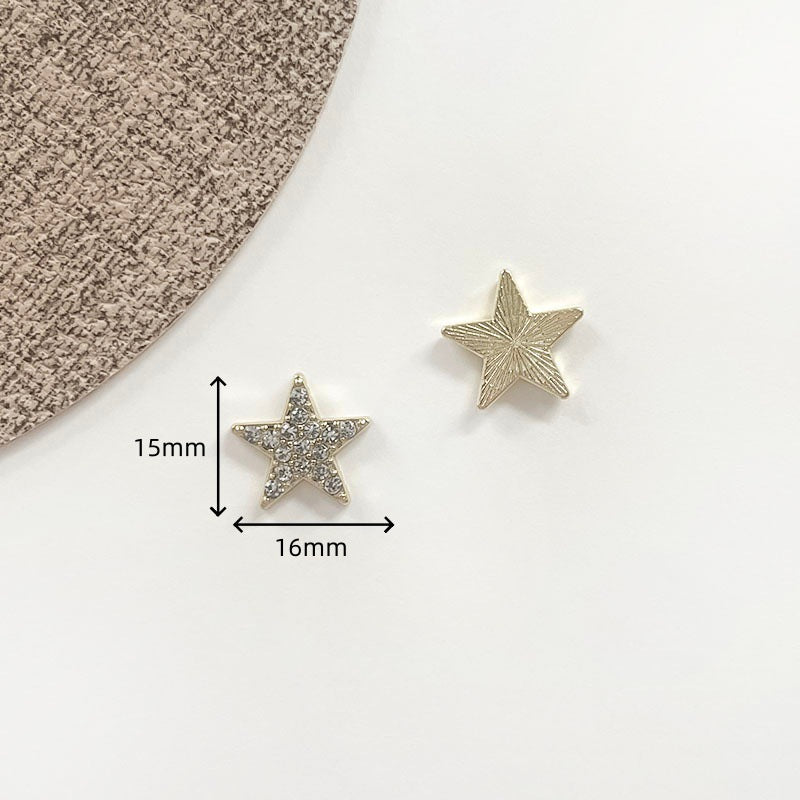 Chivy - Faceted Two-Shape Star Embellishment Accessory