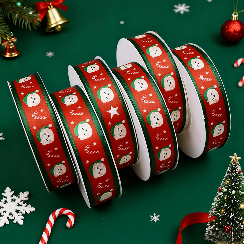 Rivora - Red Christmas Character Ribbon