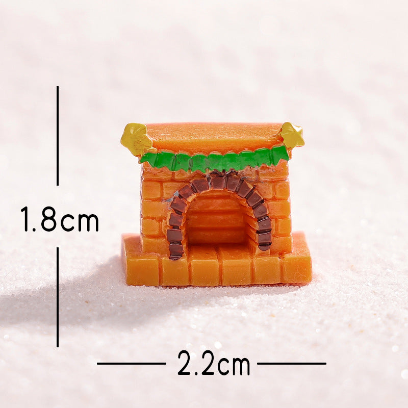 Objella - Festive Snow House Miniature Ornament