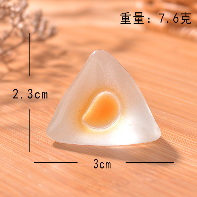 水果冰块水晶果肉微景观园艺夜光小摆件 摆饰儿童节夜光盲盒礼物
