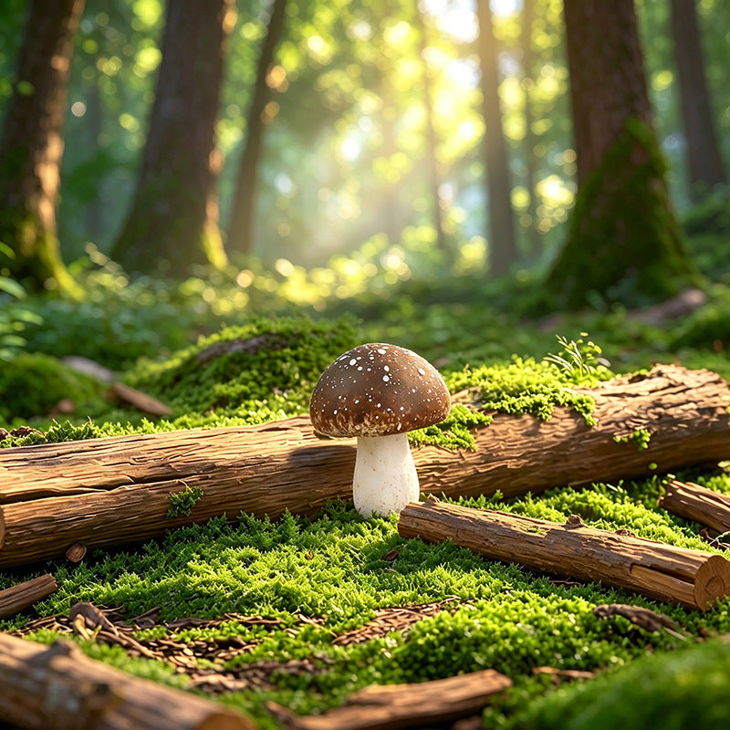 蘑菇苔藓缸造景DIY材料 迷你场景配件树脂工艺品 装饰摆件
