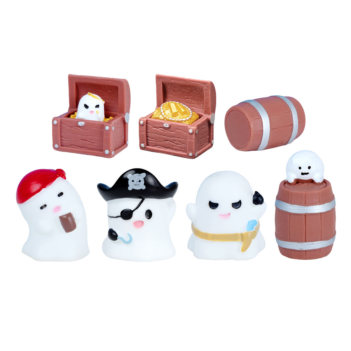 Objella - Pirate Ghost Treasure Miniature Ornament