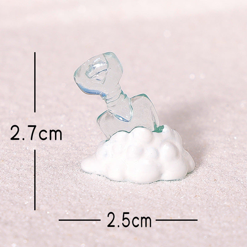 Objella - Festive Snow House Miniature Ornament