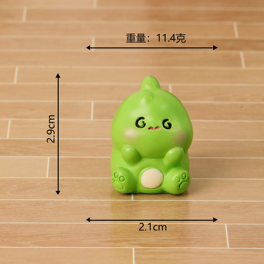 苔藓微景观创意可爱小恐龙公仔盲盒 园艺DIY装饰品配件桌面小摆件