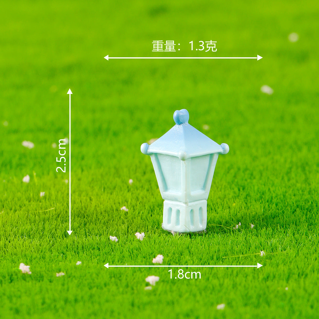 微景观新款创意OB11娃屋花园摆件高级感小众 diy装饰品粉色小摆件