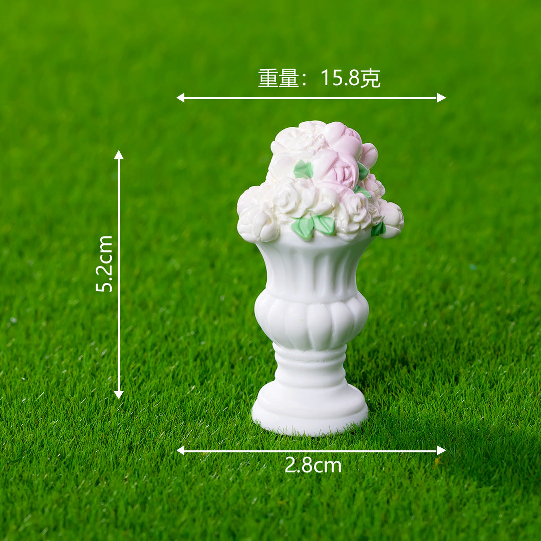 微景观创意摆件西式婚礼场景 diy装饰品微缩造景车载办公桌小摆件