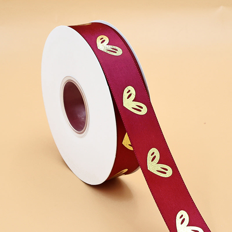Rivora - Foil Heart Gift Ribbon