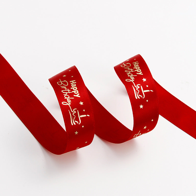 Rivora - Foil Happy Birthday Ribbon