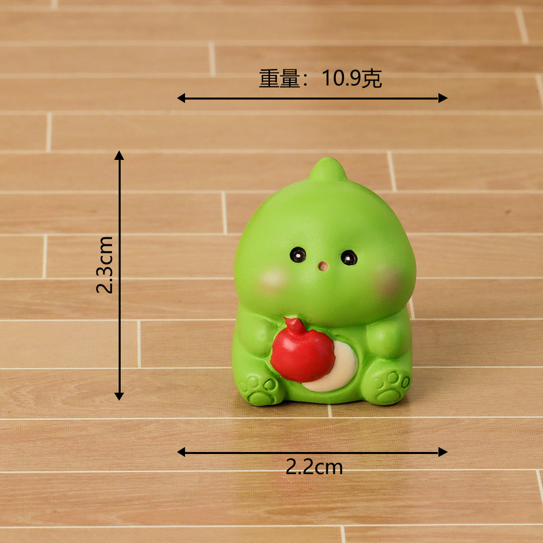 苔藓微景观创意可爱小恐龙公仔盲盒 园艺DIY装饰品配件桌面小摆件