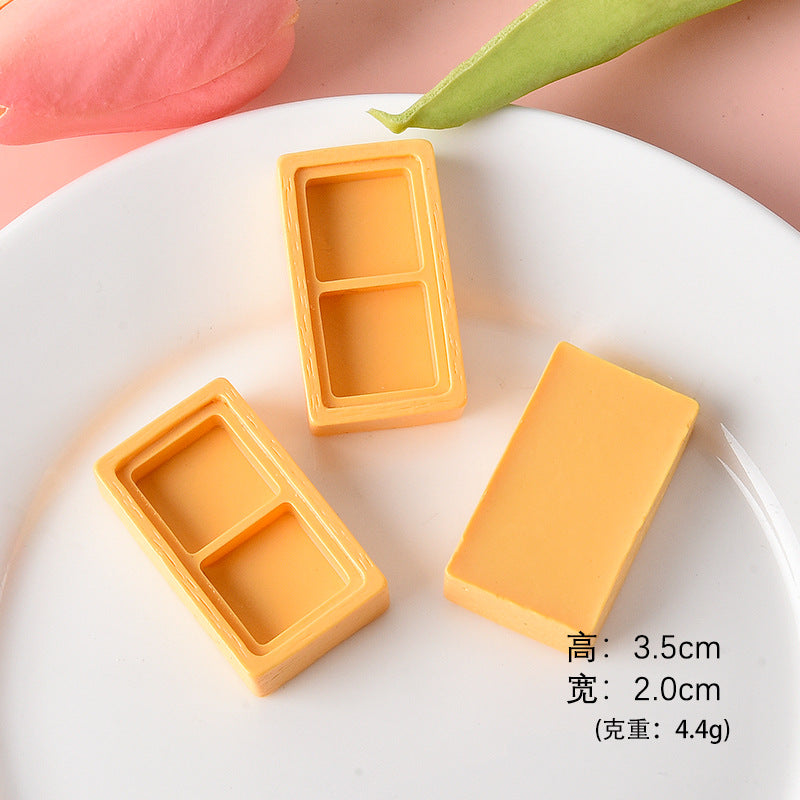 树脂配件diy饰品和果子仿真食玩 手工材料包发饰奶油胶diy小配件