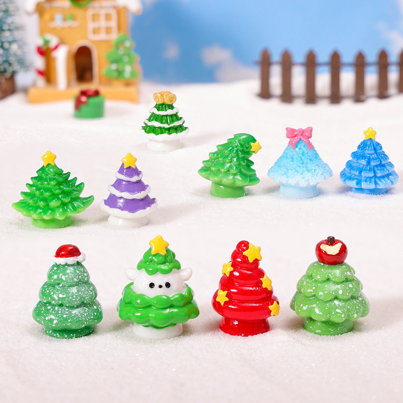Objella - Whimsical Christmas Tree Miniature Ornament