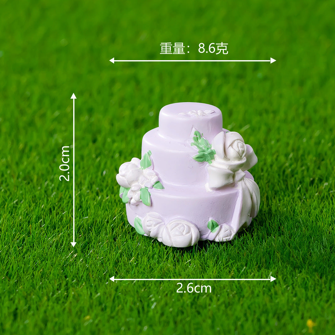 微景观创意摆件西式婚礼场景 diy装饰品微缩造景车载办公桌小摆件