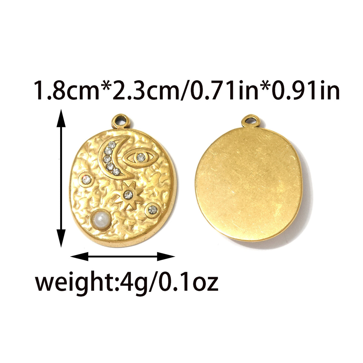 Elvane - Western Celestial Winged Heart Pendant Only