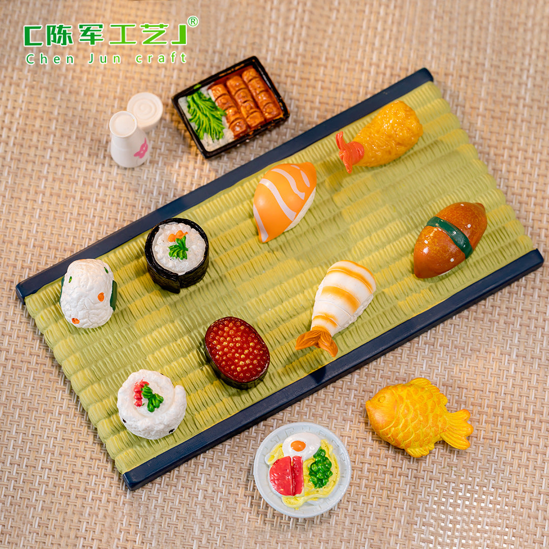 微景观创意仿真日式美食食玩娃娃屋 diy装饰品配件微缩迷你小摆件