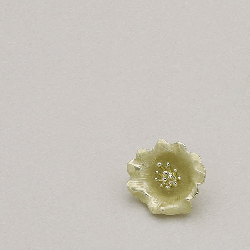 金属花朵花蕊上衣纽扣高档大衣女毛呢风衣袖西服西装钮扣子批发