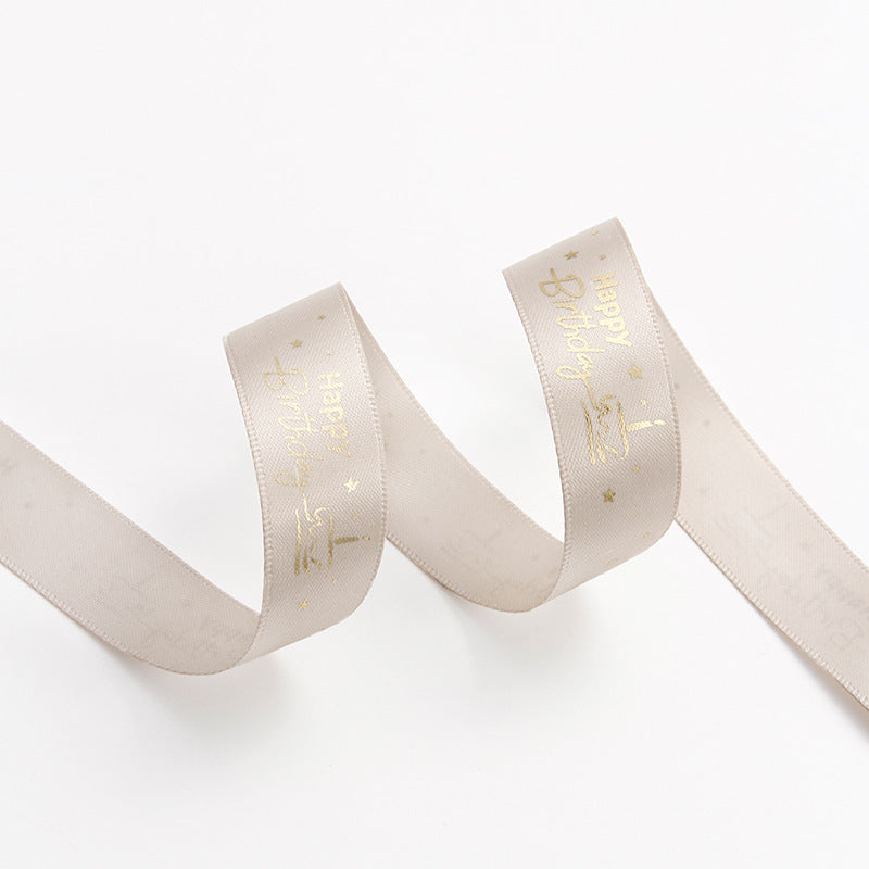 Rivora - Foil Happy Birthday Ribbon