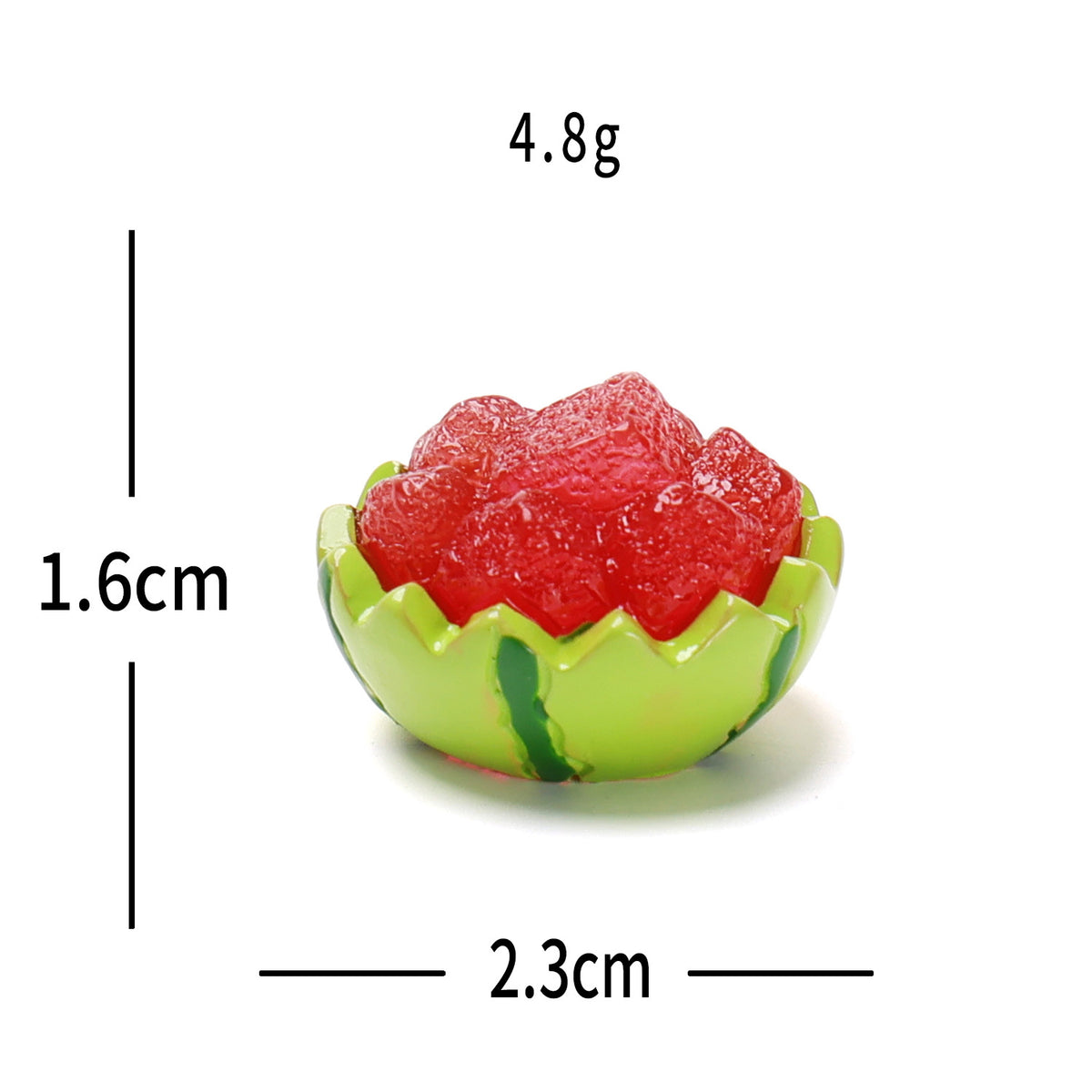 Objella - Watermelon Dessert Miniature Ornament