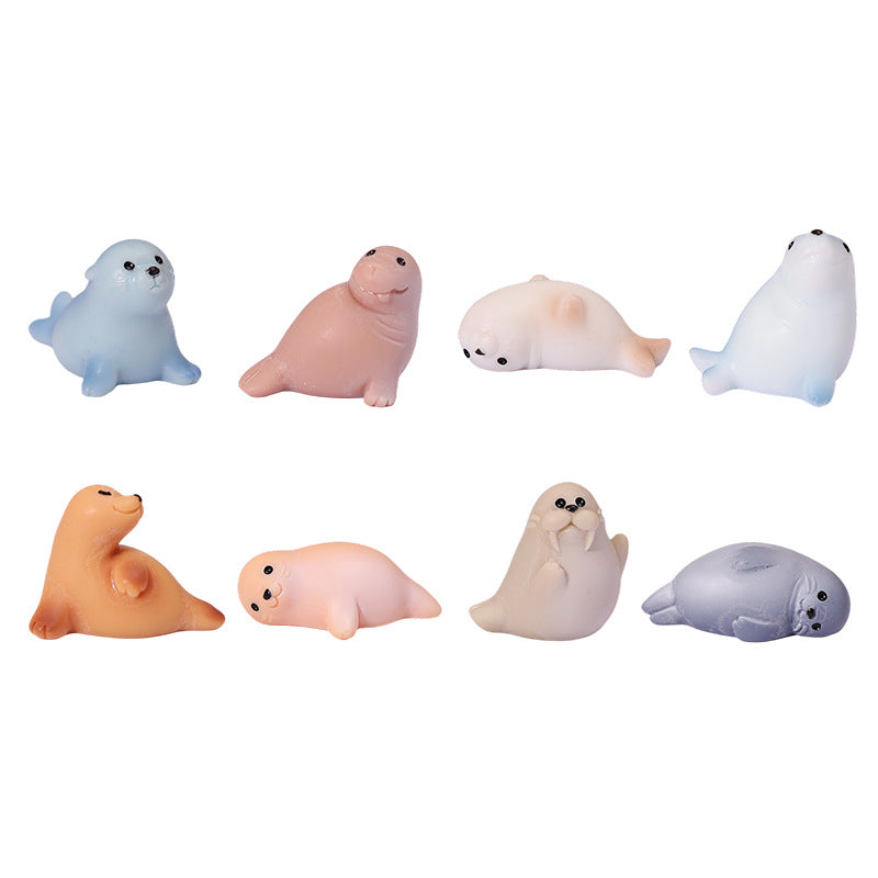 Objella - Marine Mammal Pose Miniature Ornament
