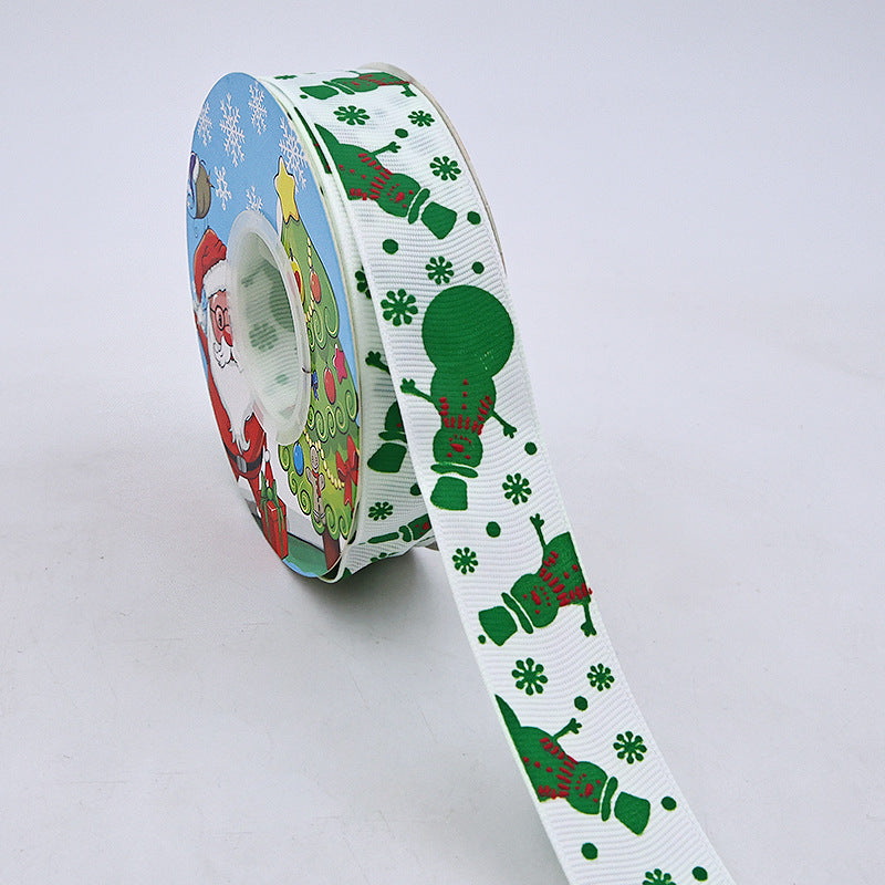 Rivora - Christmas Character Print Ribbon