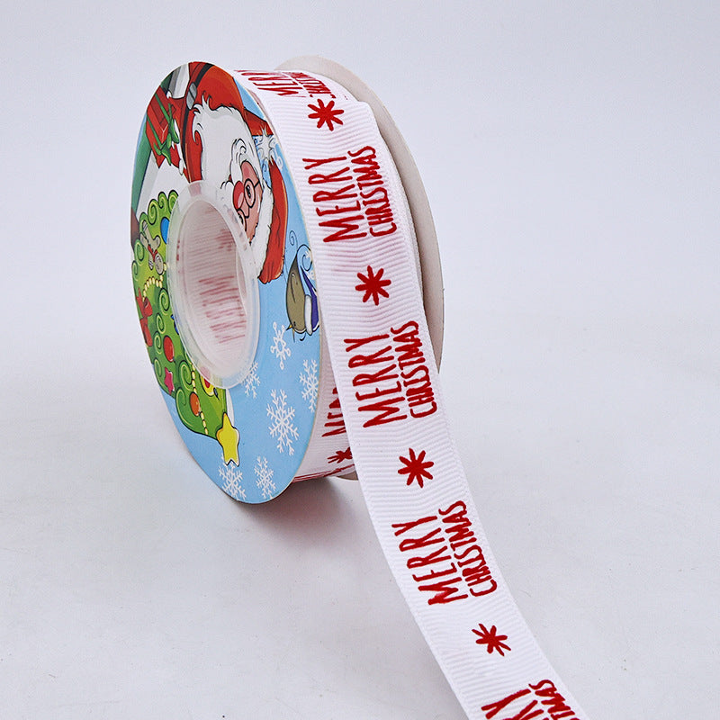 Rivora - Christmas Character Print Ribbon