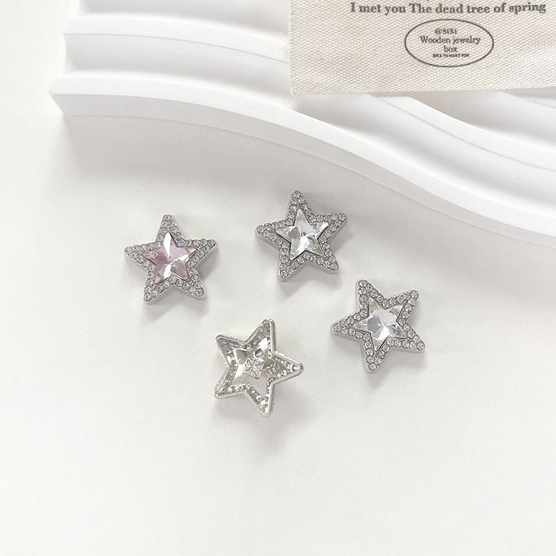 Chivy - Faceted Double Star Embellishment Accessory