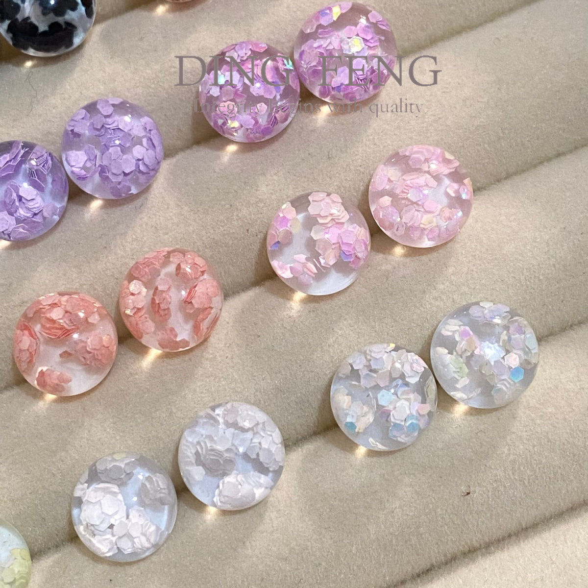 新中式国风片花馒头珠汉服钮扣配饰旗袍盘扣珍珠衬衣扣子辅料