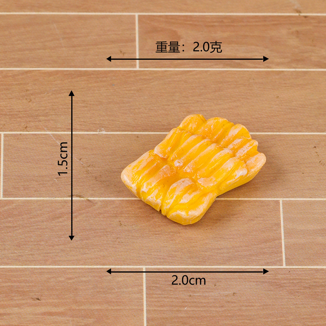 微景观创意仿真食玩中式传统早茶餐 diy装饰品微缩迷你树脂小摆件