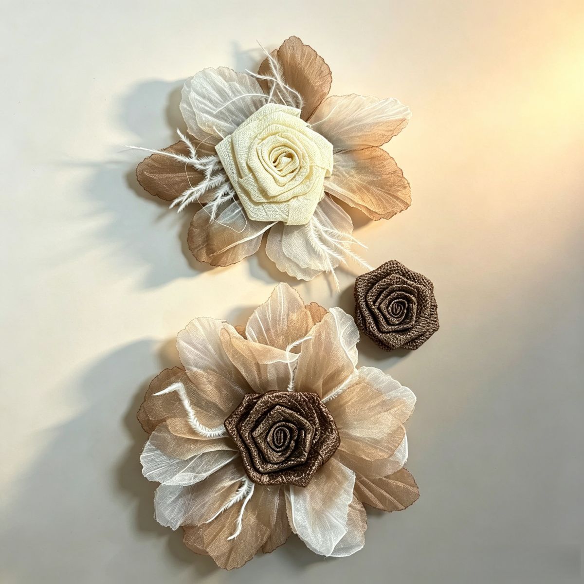 Chivy - Layered Rose Floral DIY Embellishment