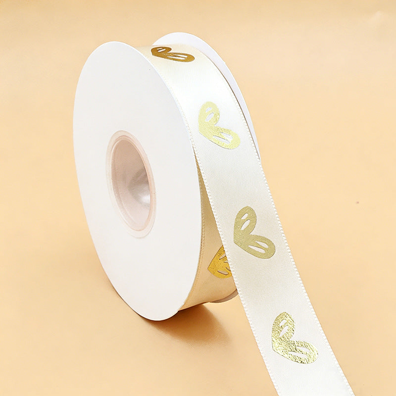 Rivora - Foil Heart Gift Ribbon