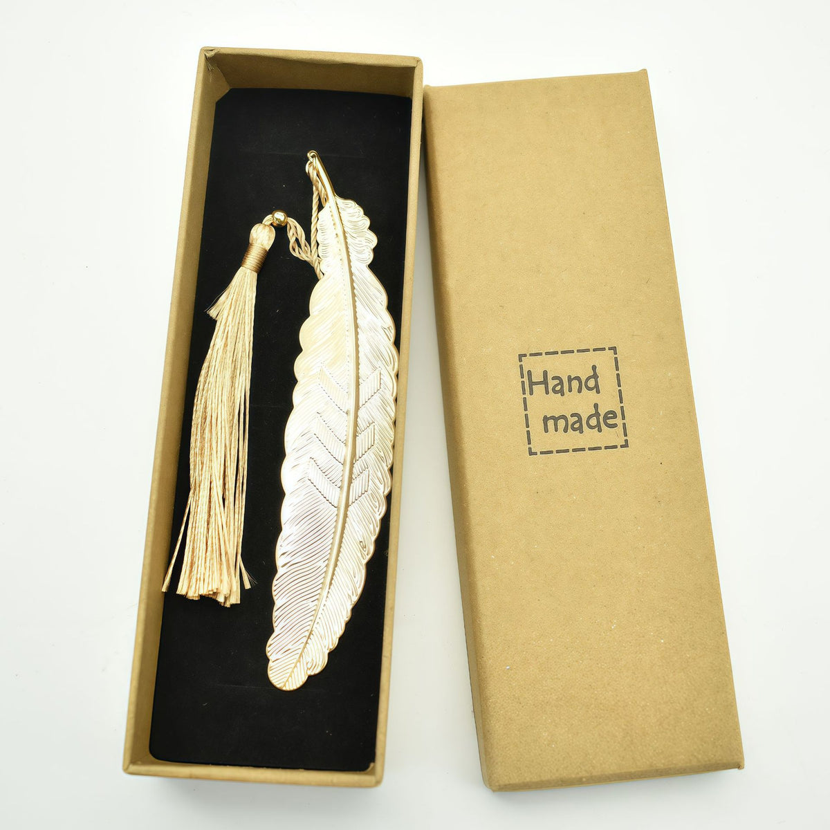 Novellea - Feather-Vein Butterfly-or-Tassel Bookmark
