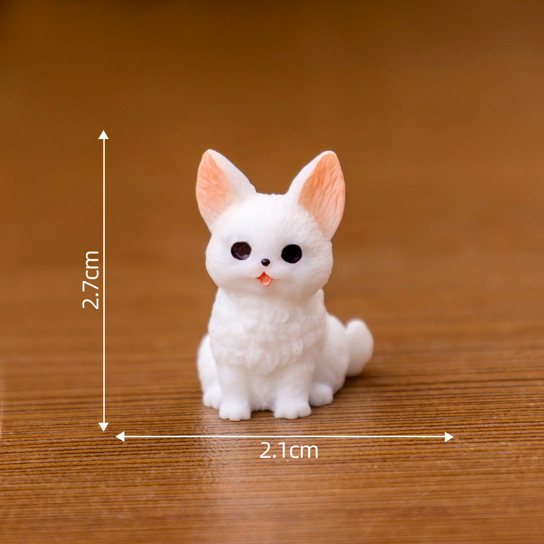 微景观创意可爱小猫猫咪 diy装饰品盲袋配件迷你桌面汽车载小摆件