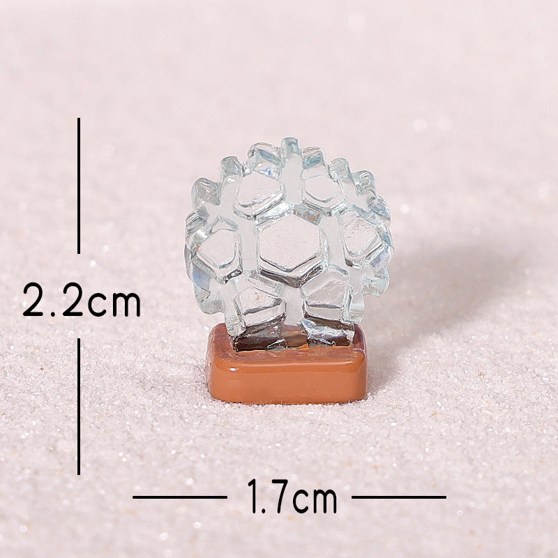 Objella - Festive Snow House Miniature Ornament