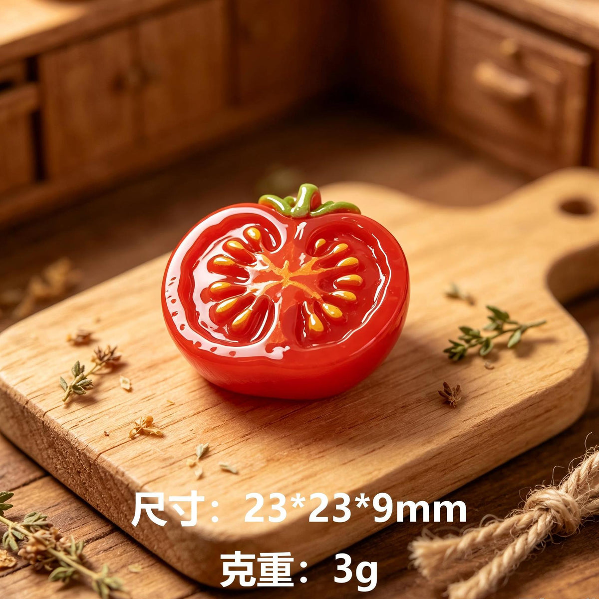迷你仿真蔬菜切片荷包蛋树脂配件手工DIY冰箱贴发夹饰品贴片蔬菜